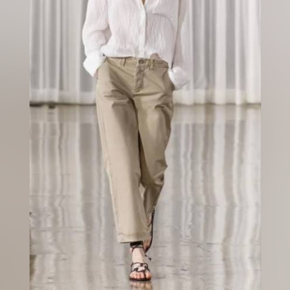 Zara Tan Chino Khaki Pants 0/32